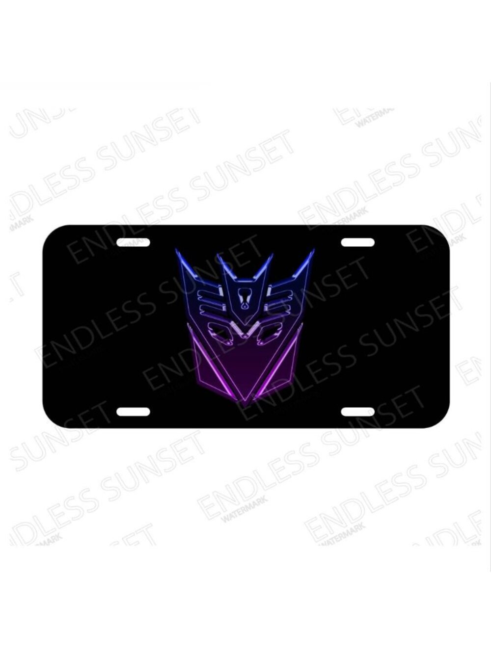NEW Transformers Decepticon Aluminum License Plate CAR SUV Truck